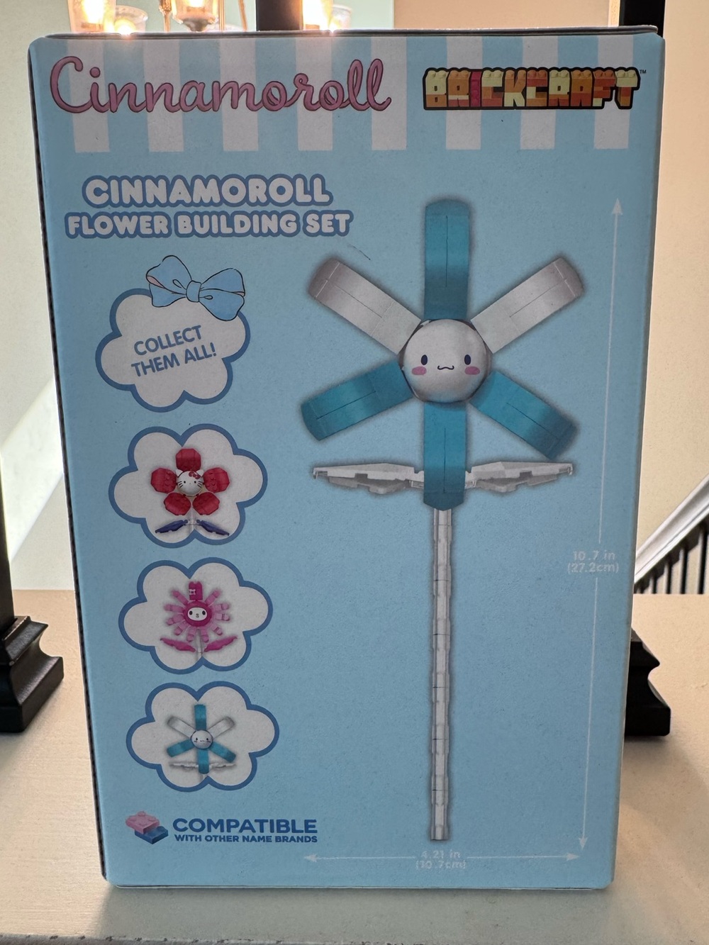 Cinnamoroll Blue Flower Building Set